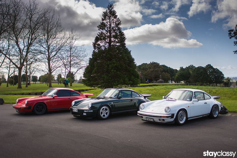 Illustration for article titled An Afternoon With Three '80s 911s